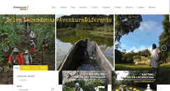 Desktop Screenshot of ecoexperiencias.com